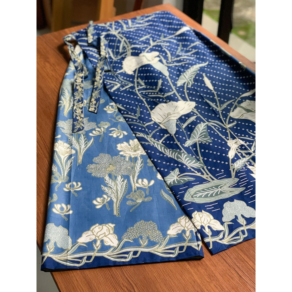 JavaPitu - Celana Batik Katun Paraya Series - Arum Lily - Kain Lilit - Rok Lilit - Sarung Lilit
