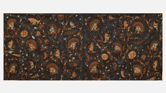 OLD: Batik Tulis Sogan Wonogiren, Biota Laut, Ca.1950