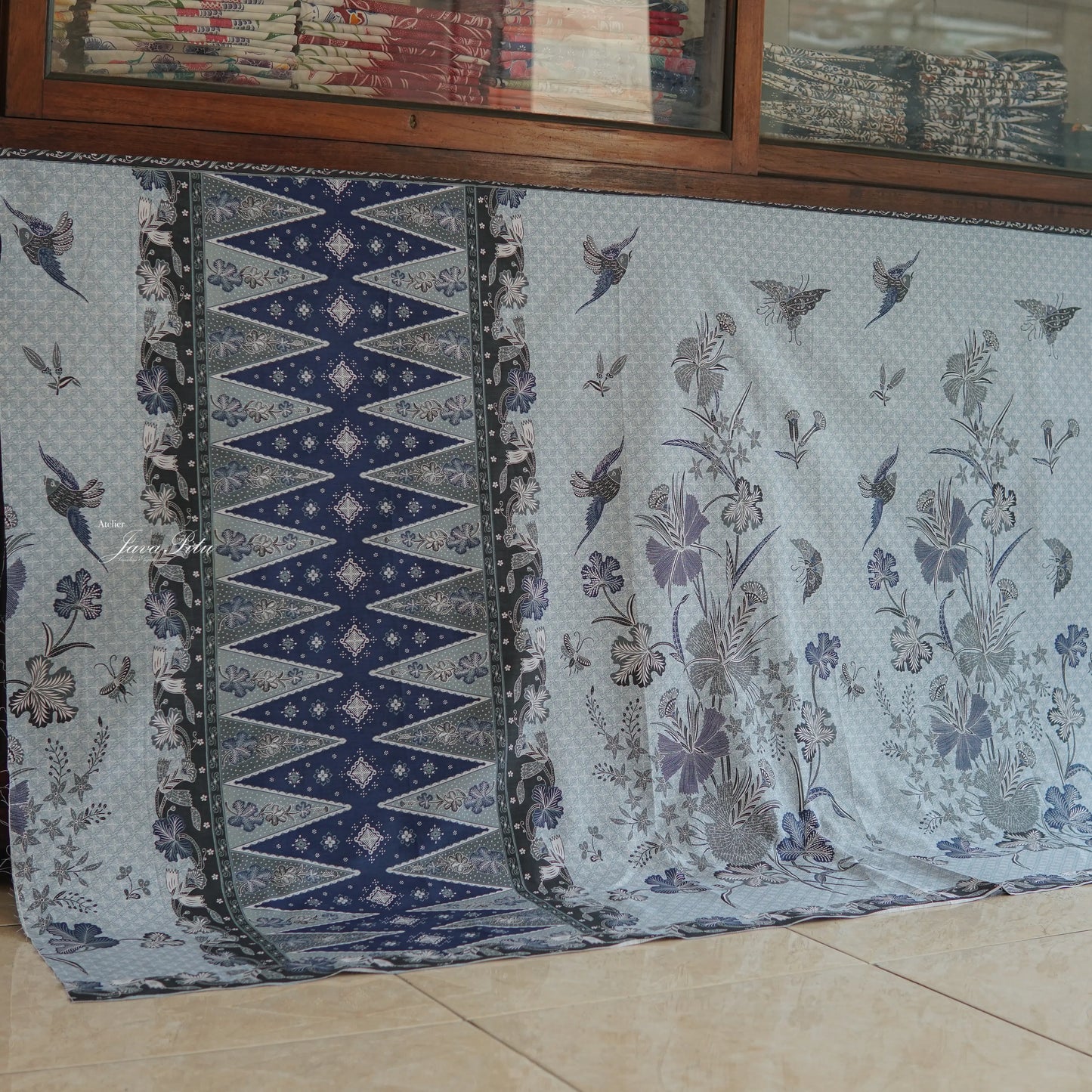 Kain Batik - Kudus Pekalongan - Blue in Blue - JavaPitu