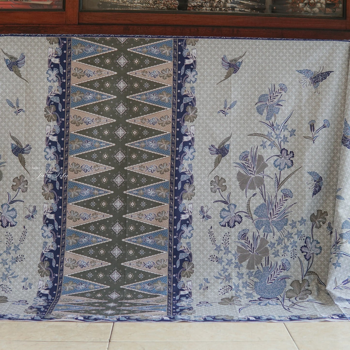 Kain Batik - Kudus Pekalongan - SageBlue - JavaPitu