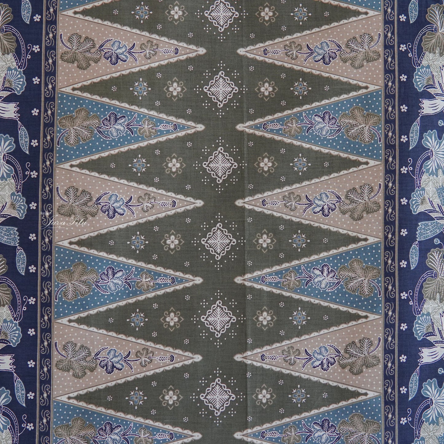 Kain Batik - Kudus Pekalongan - SageBlue - JavaPitu