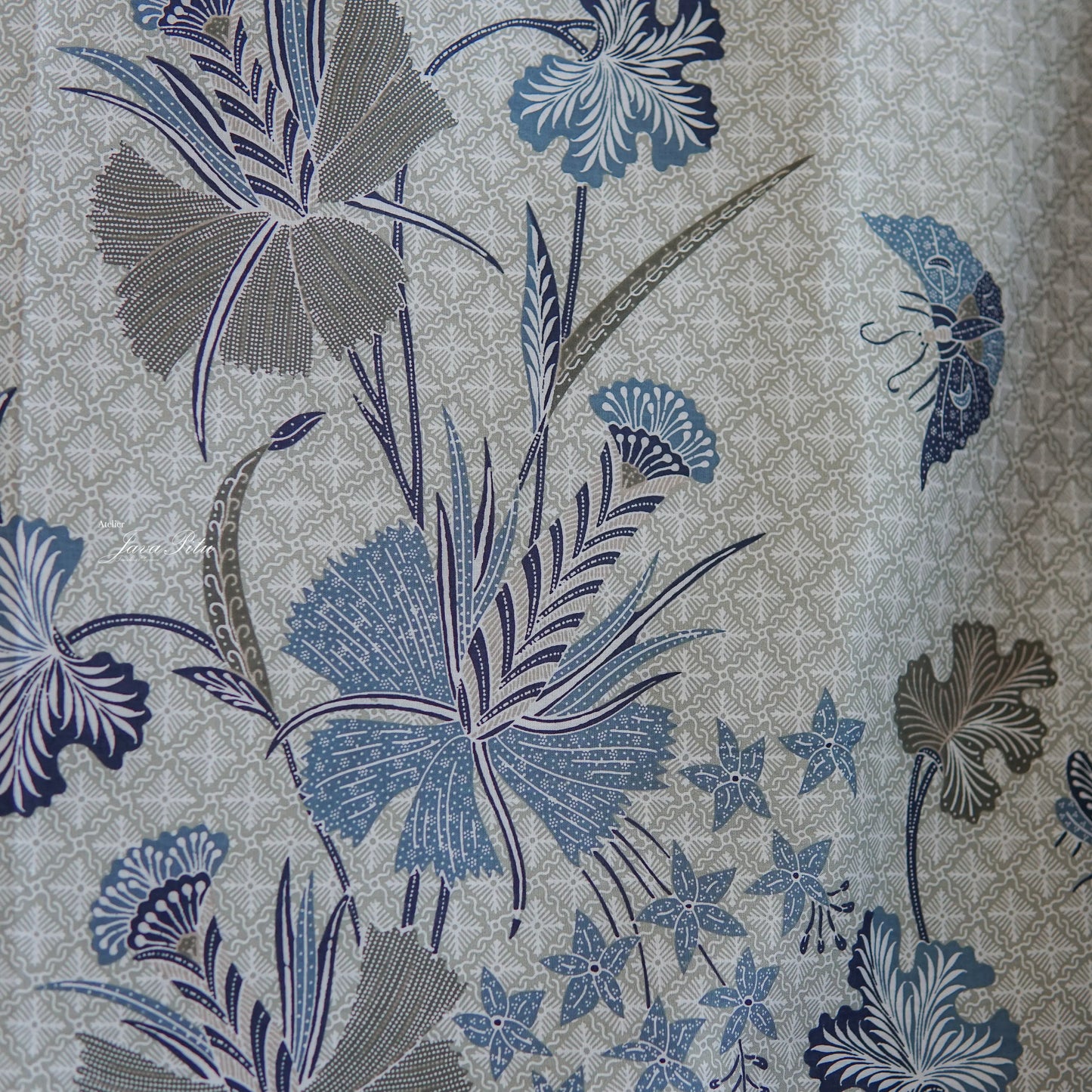 Kain Batik - Kudus Pekalongan - SageBlue - JavaPitu
