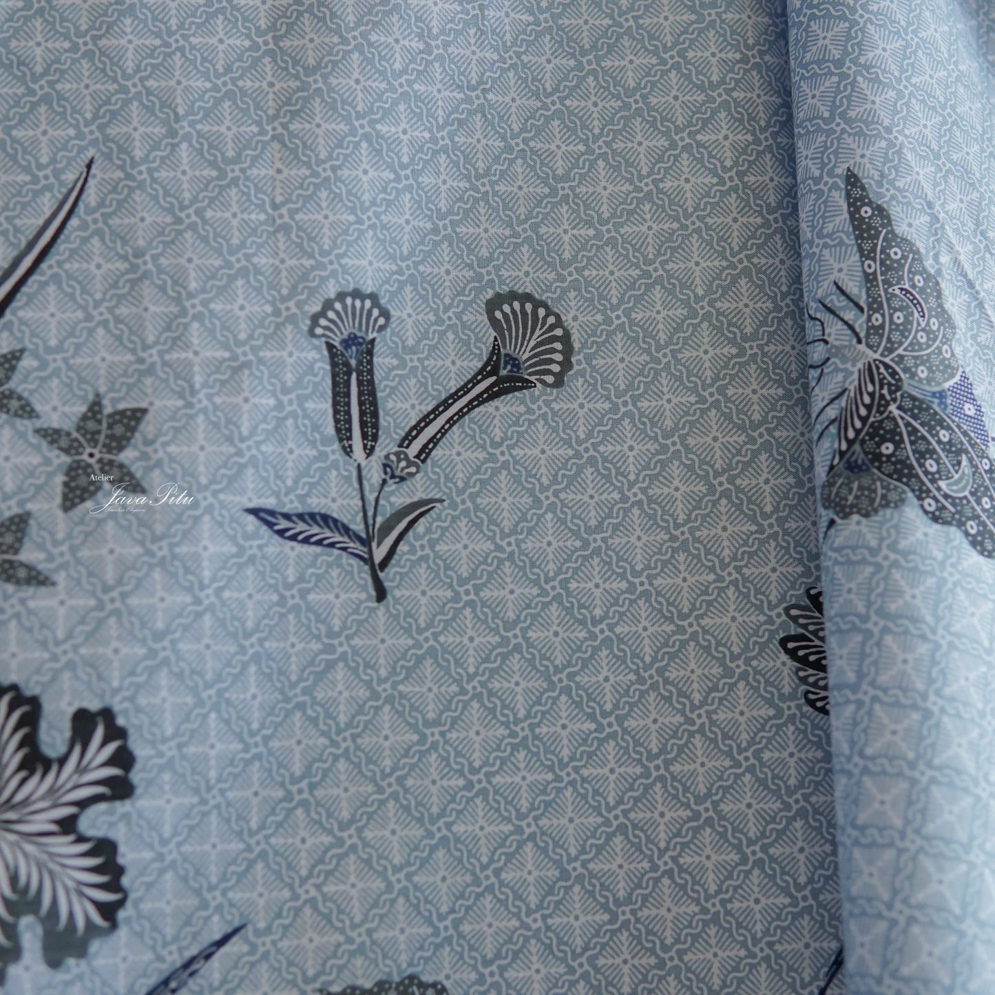Kain Batik - Kudus Pekalongan - Blue in Blue - JavaPitu