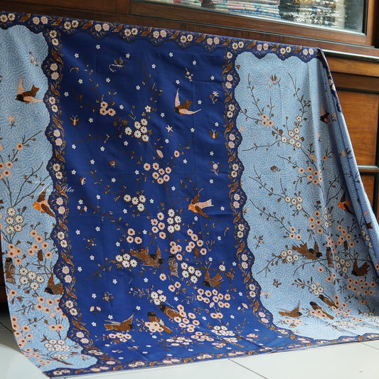 Batik Textile -  J.Jans - OceanMist