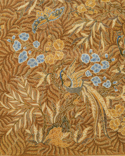 Batik Peranakan Phoenix Signed: Na Swan Hien | Category: Batik Peranakan | Motif: Phoenix | Kedungwuni, circa 1950s Technique: Batik Tulis