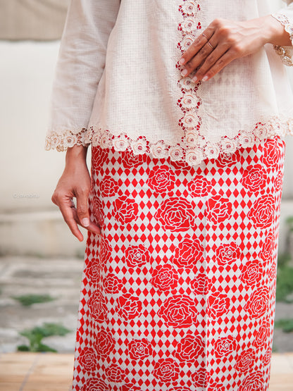 Batik Cap Tradisional - Swastika - Javapitu