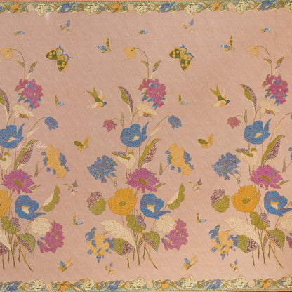 Kain Batik Halus - Bunga Magnolia - MintBlush