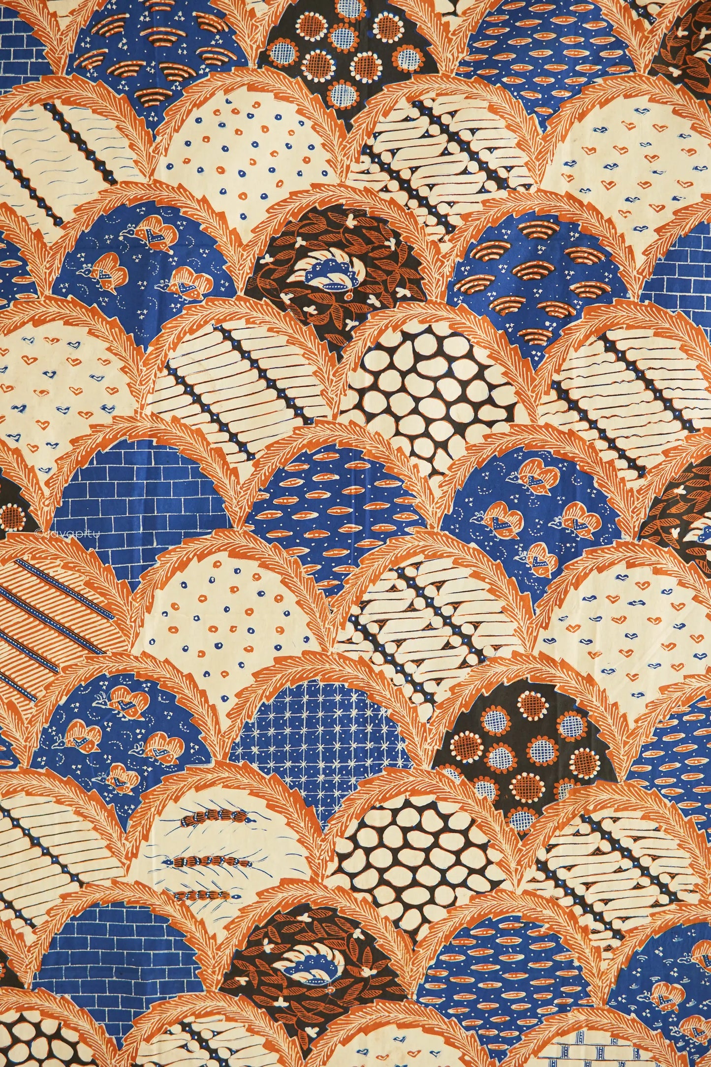 Lawasan: Batik Tulis Garutan - Bulu hayam - C.1970