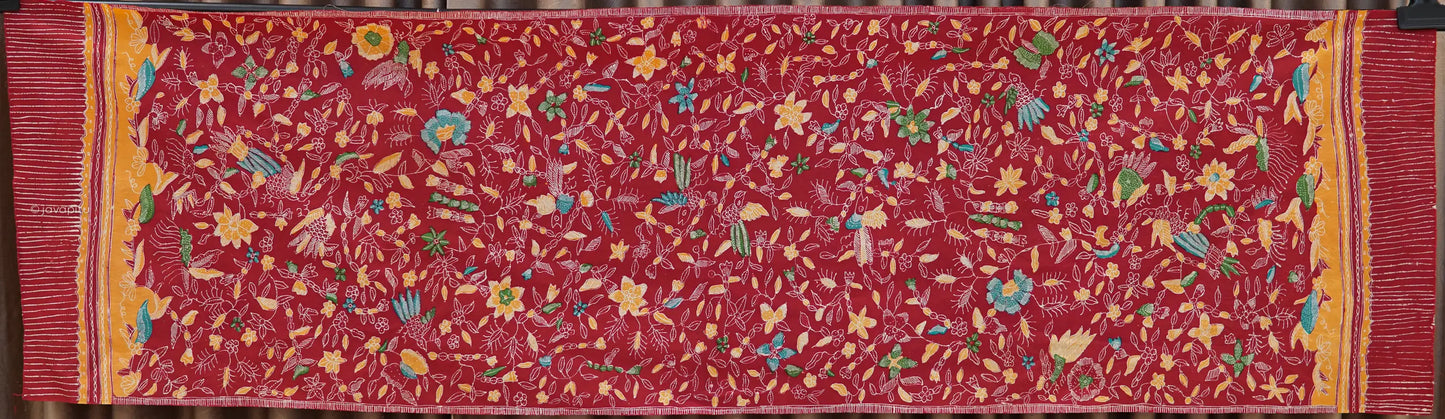 Lawasan: Selendang Batik Tulis - Lunglungan - C.1970