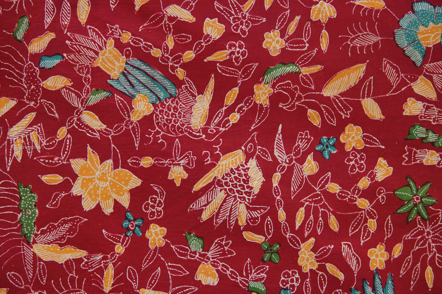 Lawasan: Selendang Batik Tulis - Lunglungan - C.1970