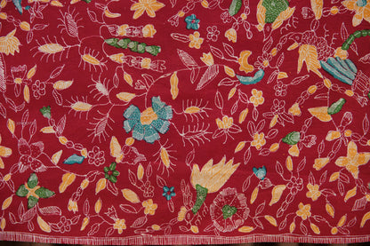 Lawasan: Selendang Batik Tulis - Lunglungan - C.1970