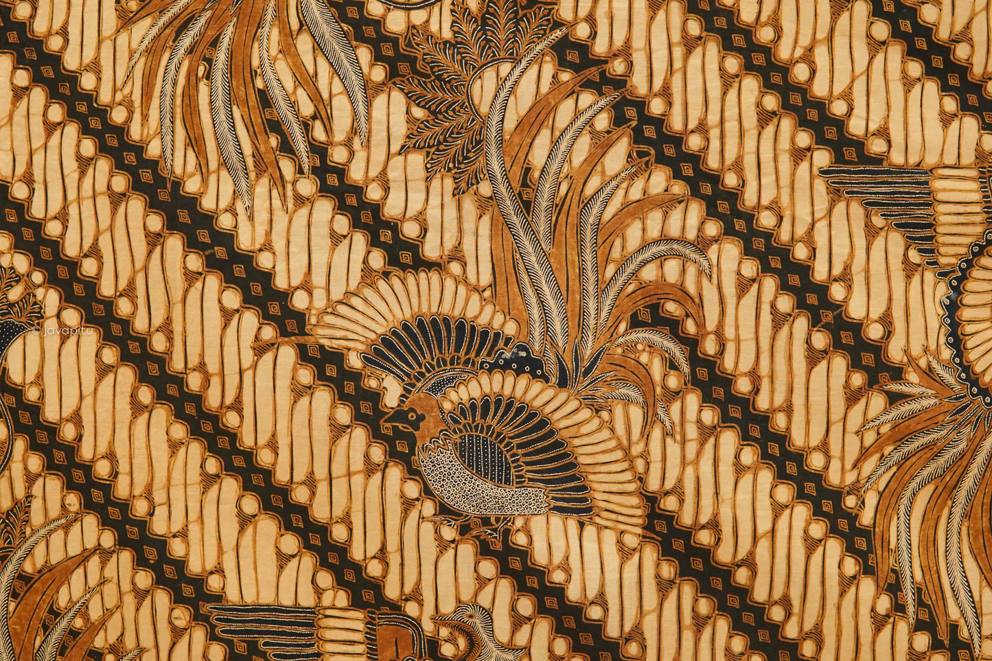 Antique: Batik Solo Natural Dyed, Ca.1950 - Javapitu