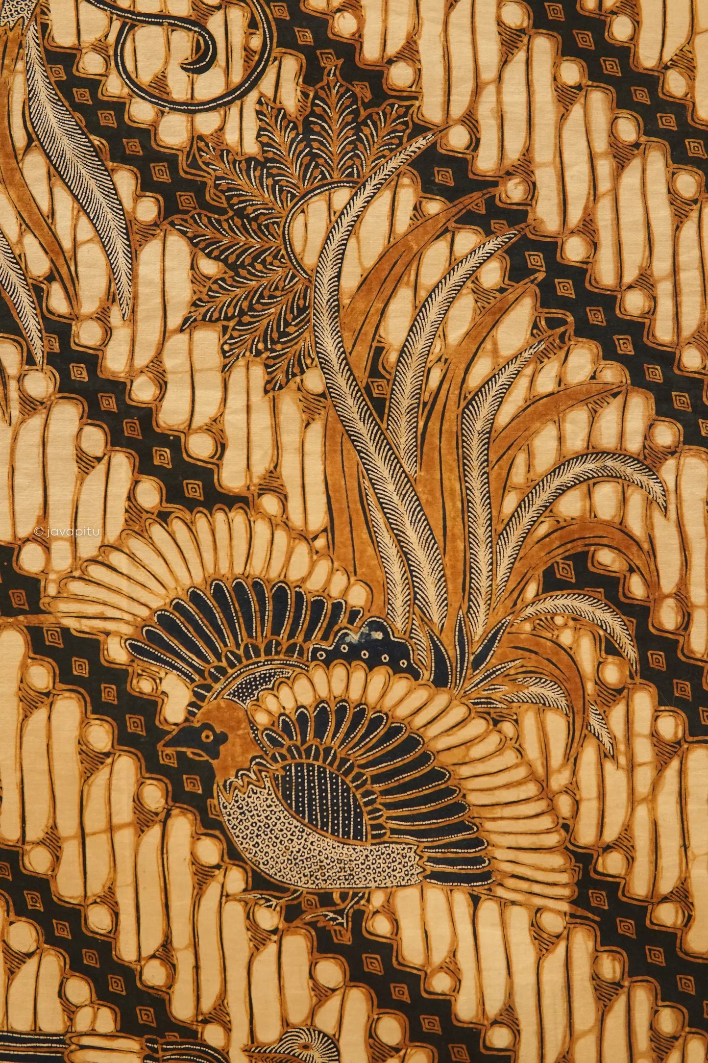 Antique: Batik Solo Natural Dyed, Ca.1950 - Javapitu