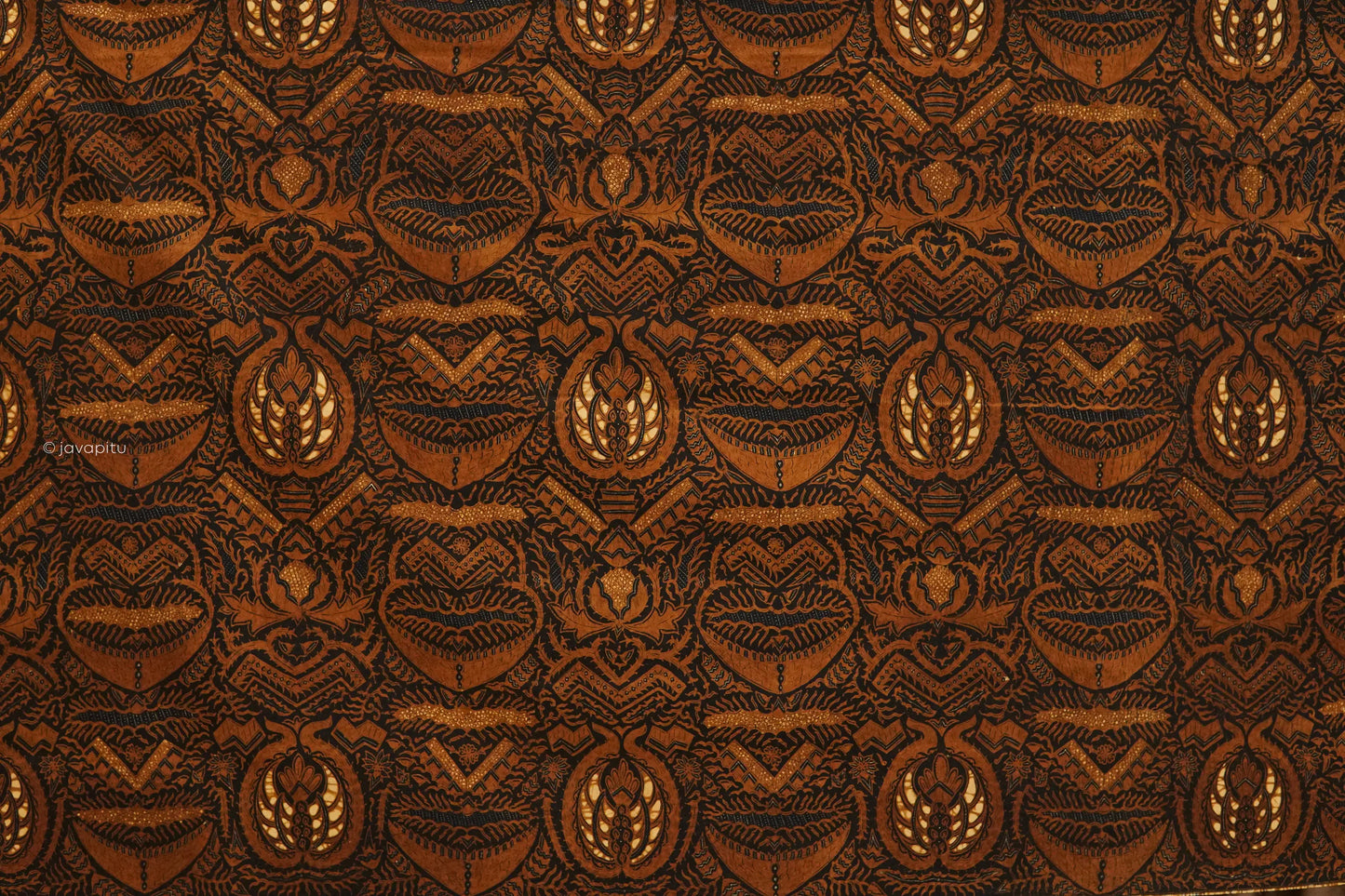 Extraordinary: Batik Sogan Semen Pattern, Ca.1950 - Javapitu