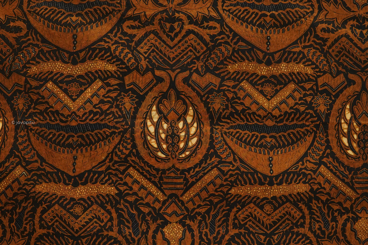 Extraordinary: Batik Sogan Semen Pattern, Ca.1950 - Javapitu