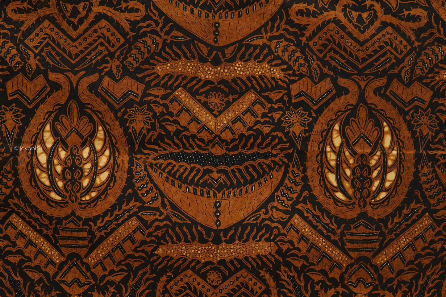 Extraordinary: Batik Sogan Semen Pattern, Ca.1950 - Javapitu