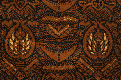 Extraordinary: Batik Sogan Semen Pattern, Ca.1950 - Javapitu