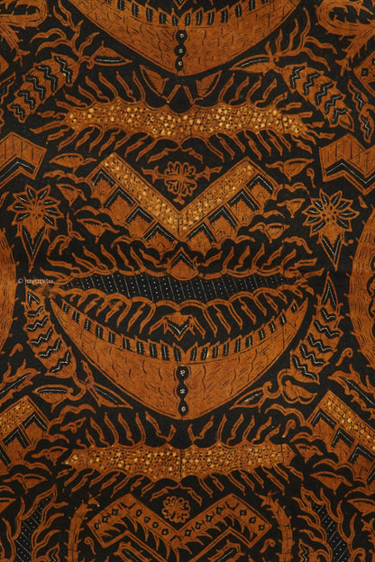 Extraordinary: Batik Sogan Semen Pattern, Ca.1950 - Javapitu