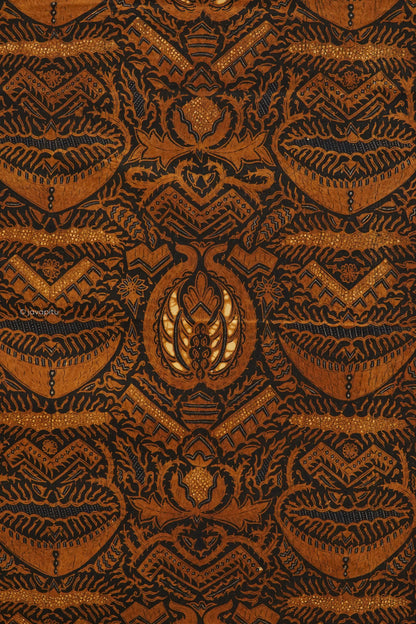 Extraordinary: Batik Sogan Semen Pattern, Ca.1950 - Javapitu