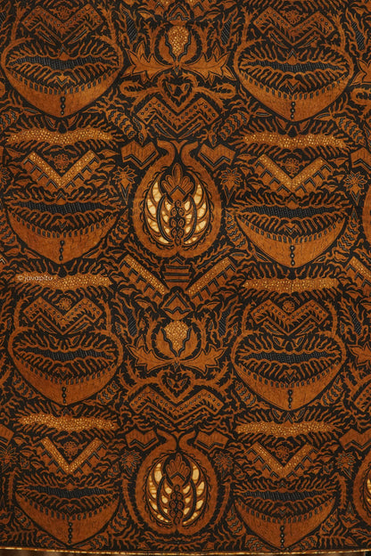 Extraordinary: Batik Sogan Semen Pattern, Ca.1950 - Javapitu