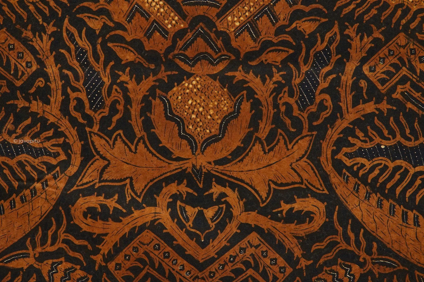 Extraordinary: Batik Sogan Semen Pattern, Ca.1950 - Javapitu