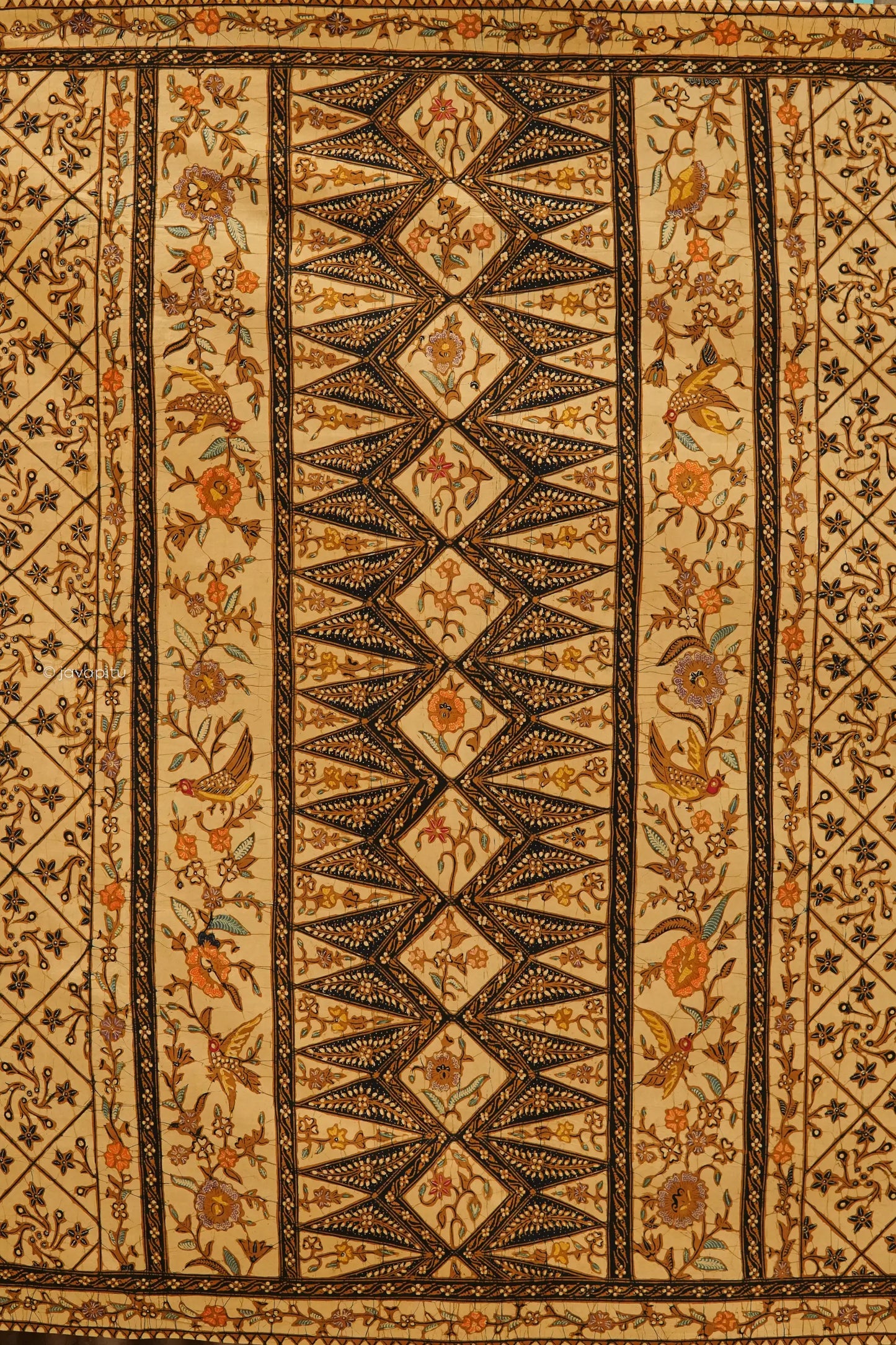 Collector: Batik by Nora Yap, Ceplok kembang gambir, Ca.1980 - Javapitu