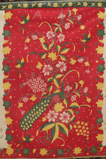 OLD: Sarung Batik Peranakan by Oeij Hong Gie, Ca.1910 - Javapitu