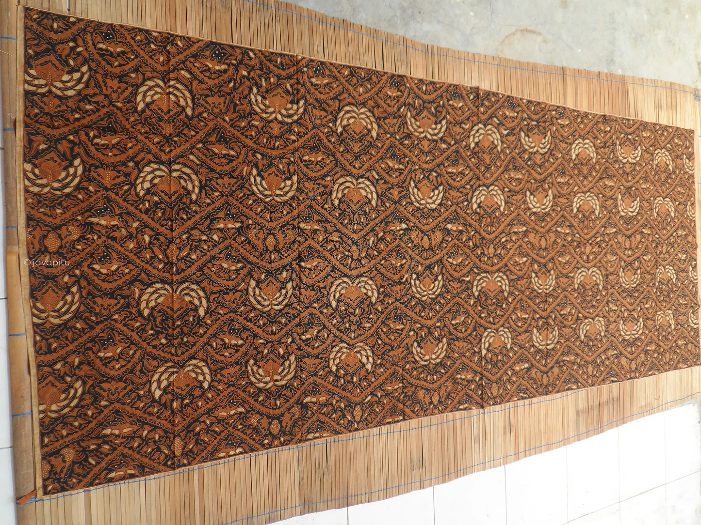 Lawasan: 2pcs Batik Sarimbit Tulis Halus Sogan, Ca.1960