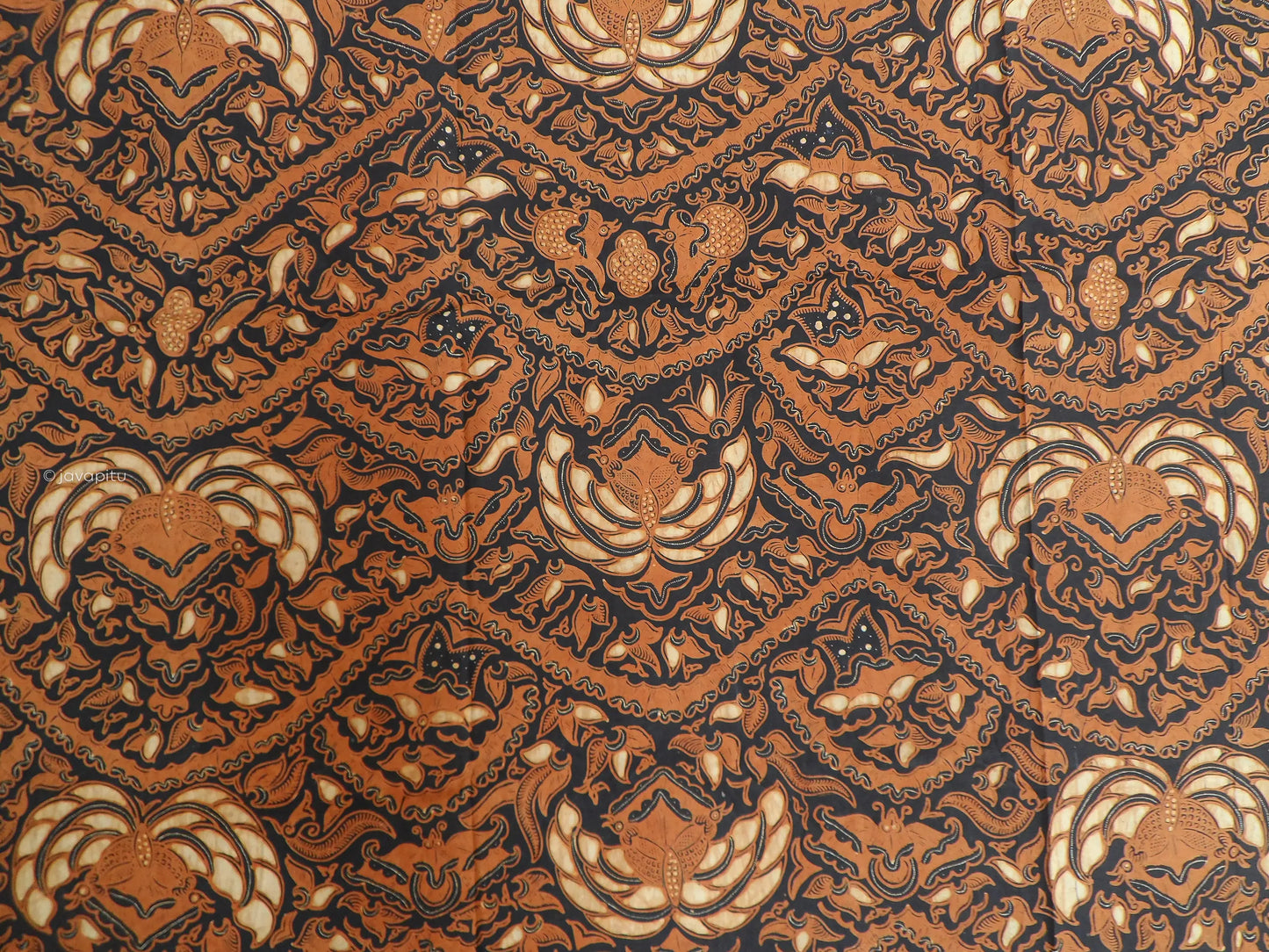 Lawasan: 2pcs Batik Sarimbit Tulis Halus Sogan, Ca.1960