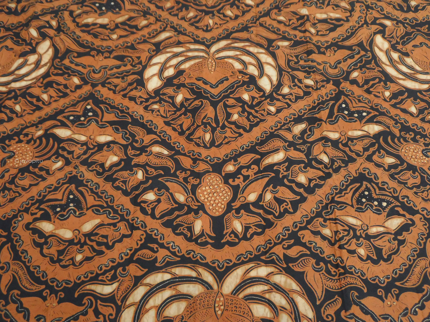 Lawasan: 2pcs Batik Sarimbit Tulis Halus Sogan, Ca.1960