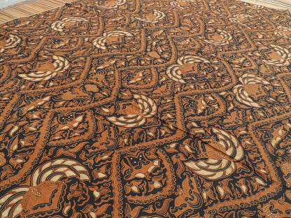 Lawasan: 2pcs Batik Sarimbit Tulis Halus Sogan, Ca.1960