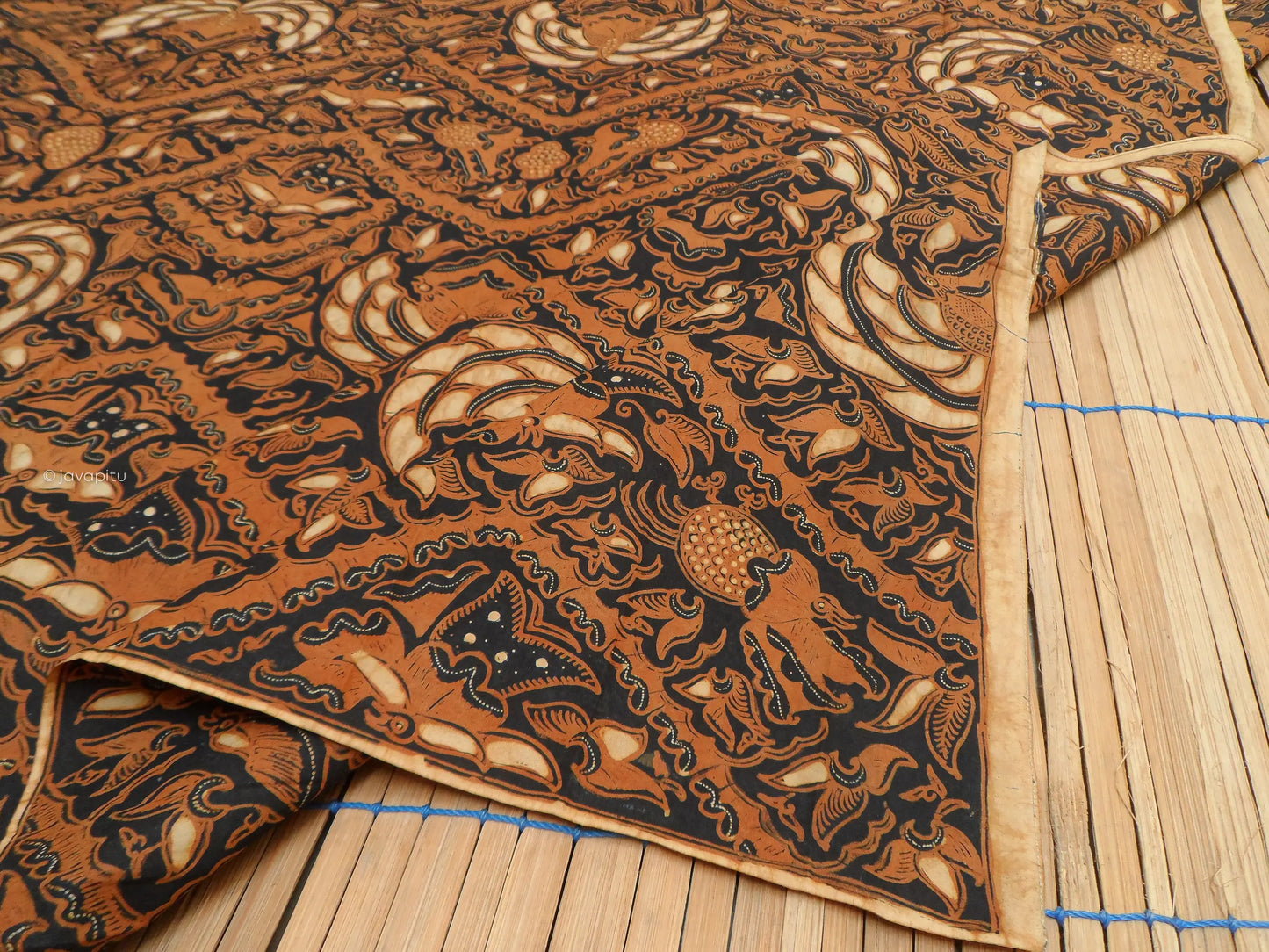 Lawasan: 2pcs Batik Sarimbit Tulis Halus Sogan, Ca.1960