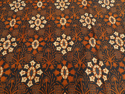 Lawasan: Batik Tulis Halus Sogan Solo - Ceplok Teratai - Ca.1960