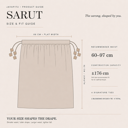 JavaPitu - Rok Batik SARUT Drapery - Imperial Lace Series - 6502