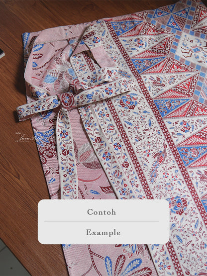 JavaPitu - Jasa Jahit Tali Batik Series - Kain Lilit - Sarong Lilit - Khusus Produk Javapitu