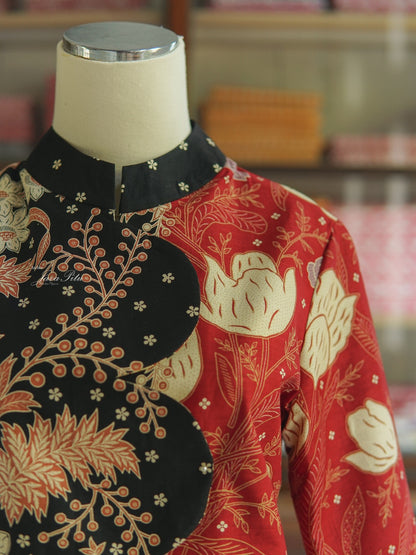 JavaPitu - Blouse Lace Van Java - Noctarubi - 6421