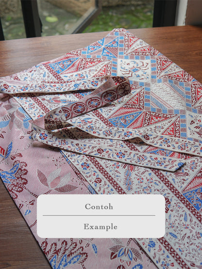 JavaPitu - Jasa Jahit Tali Batik Series - Kain Lilit - Sarong Lilit - Khusus Produk Javapitu