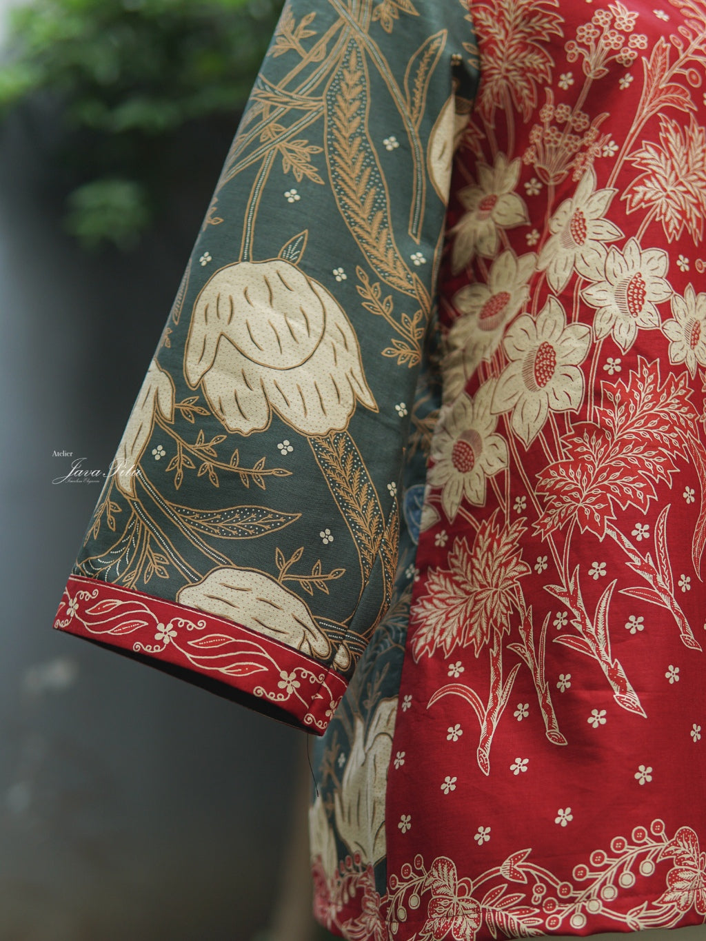 JavaPitu - Blouse Lace Van Java - Floravera - 6409