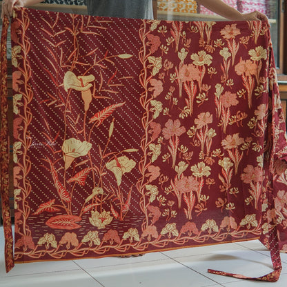 JavaPitu - Tali Batik Series - Arum Lily - Kain Lilit - Rok Lilit - 6404