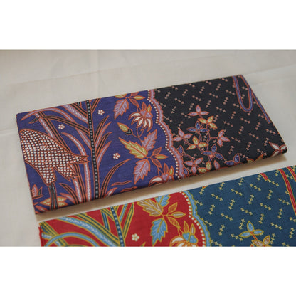 JavaPitu - Kain Batik Halus - L. Metzelaar - Pekalongan - BiruHitam - 6351