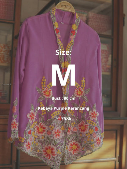 Kebaya Purple Kerancang - JavaPitu