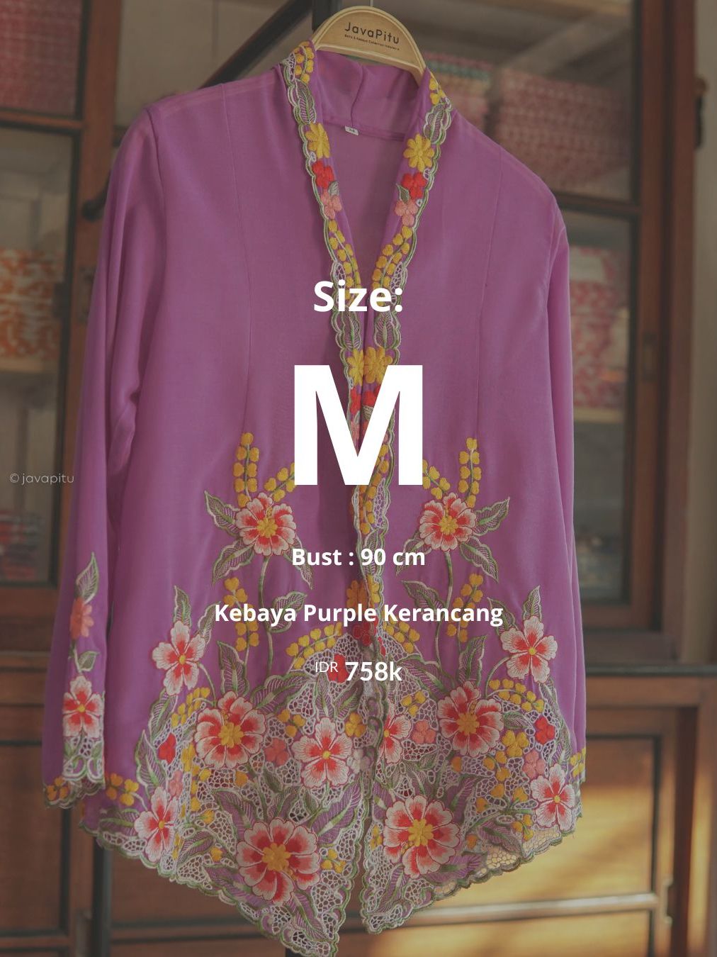 Kebaya Purple Kerancang - JavaPitu