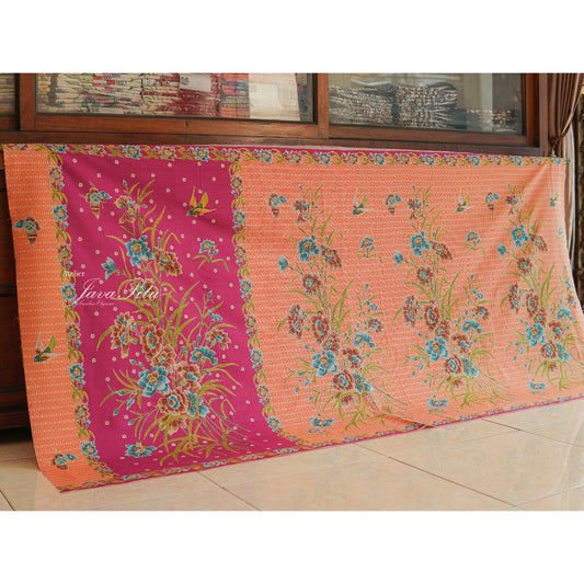 Batik Textile - Buket Limaran - AmberViolet