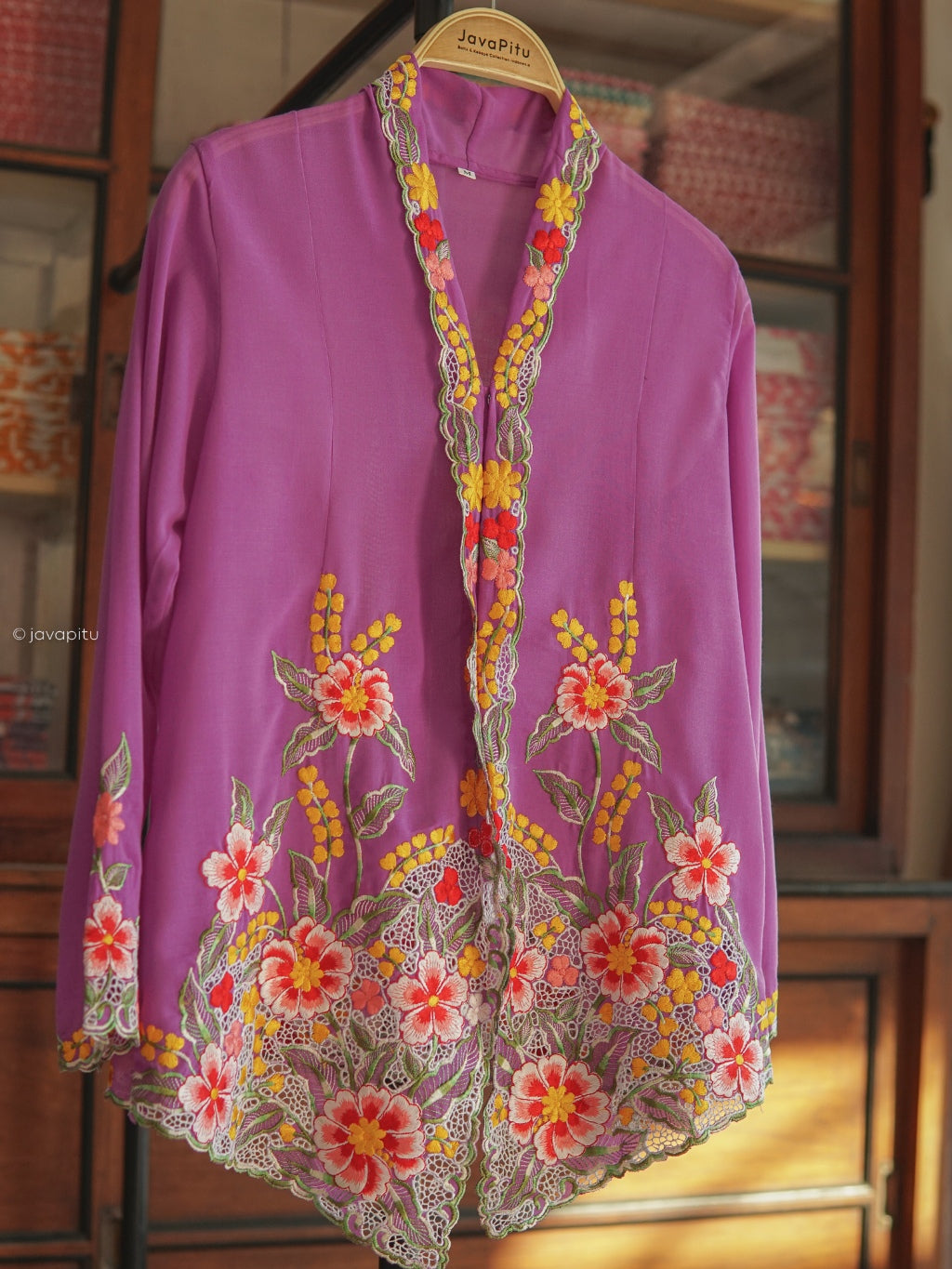 Kebaya Purple Kerancang - JavaPitu