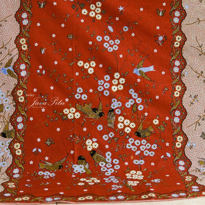 Batik Textile -  J.Jans - CinnamonMocha