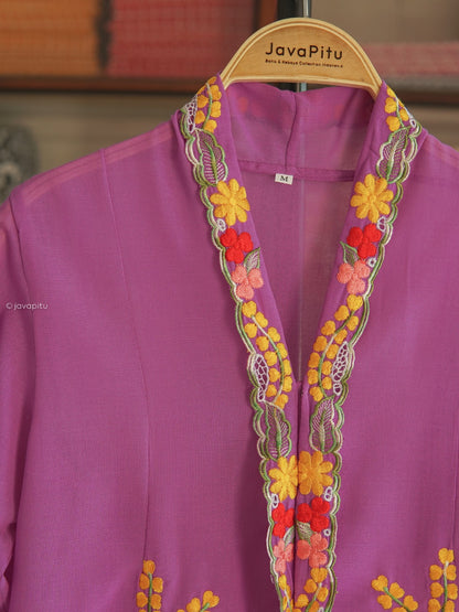 Kebaya Purple Kerancang - JavaPitu