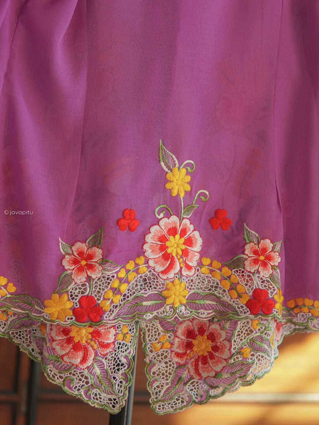 Kebaya Purple Kerancang - JavaPitu