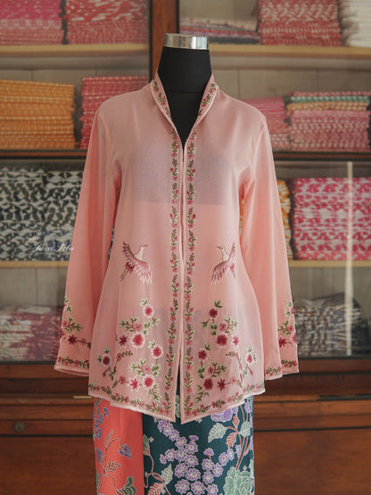 Kebaya Fly Peacock - 100% Voile Cotton - JavaPitu