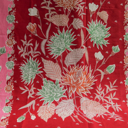 JavaPitu - Kain Batik Chrysanthemum - ThaliaRosa - Repro antique textile