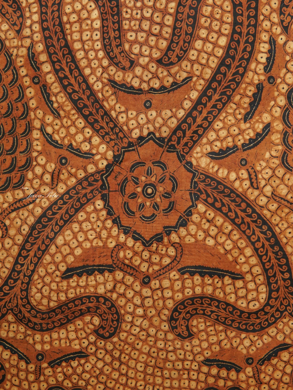JavaPitu - Batik Tulis Sogan lawasan - Babon Angrem Latar Gringsingan